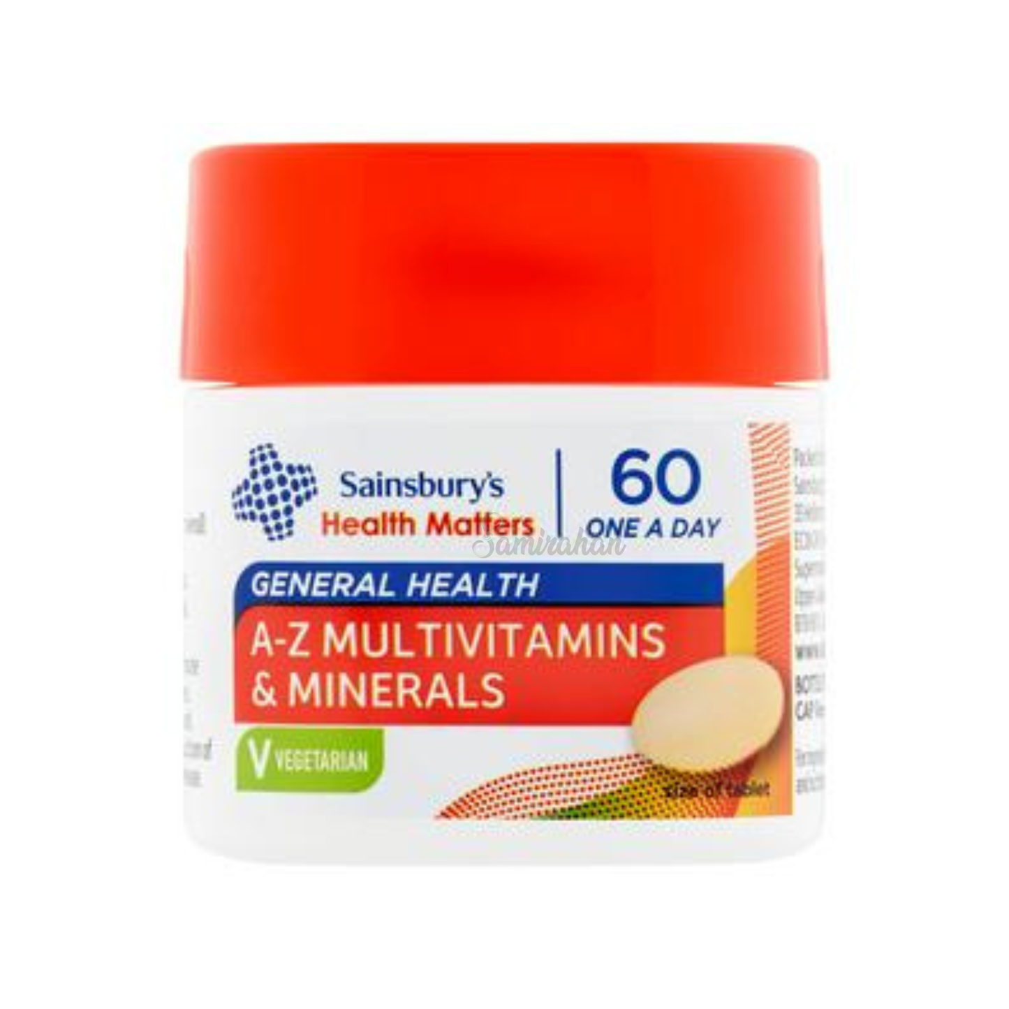 Sainsbury's A-Z Multivitamins Minerals imported UK authentic genuine premium brand online shop cheapest price BD Dhaka Chittagong Sylhet immune energy support Sirajganj Satkhira Kaliakair Senbagh Ukhiya Narayanganj