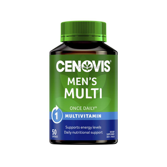 Cenovis Men's multivitamin energy healthy eye function dietary calcium wellbeing absorption immune Best halal food supplement Australian authentic low price bd