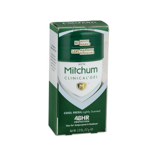 Mitchum For Men Clinical Gel Deodorant Cool Fresh Energy sweat odor dry daily 48 hours white marks moisture Best safe authentic import Australia low price in bd