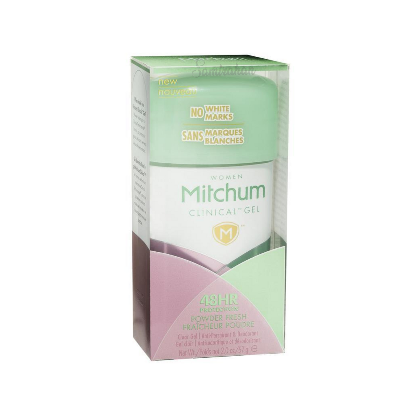 Mitchum For Women Clinical Gel Deodorant Powder Fresh Energy sweat odor dry daily 48 hours white marks Best safe authentic import Australia low price in bd