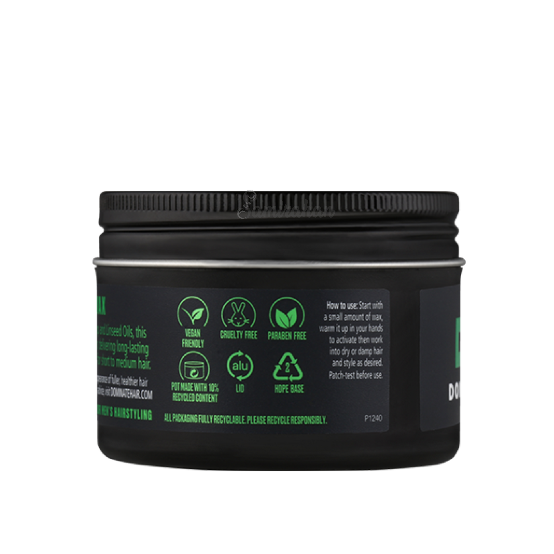 Dominate Rock Solid Wax Extreme Hold Wet Look barber inspire men hair style natural oils long lasting Best safe gel authentic import Australia low price in bd