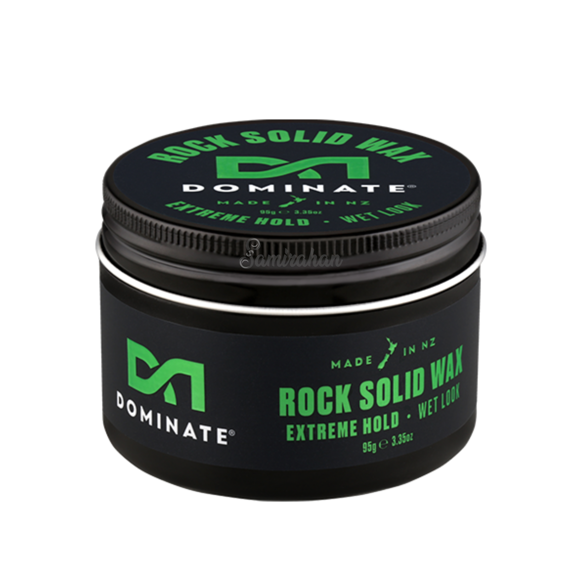Dominate Rock Solid Wax Extreme Hold Wet Look barber inspire men hair style natural oils long lasting Best safe gel authentic import Australia low price in bd