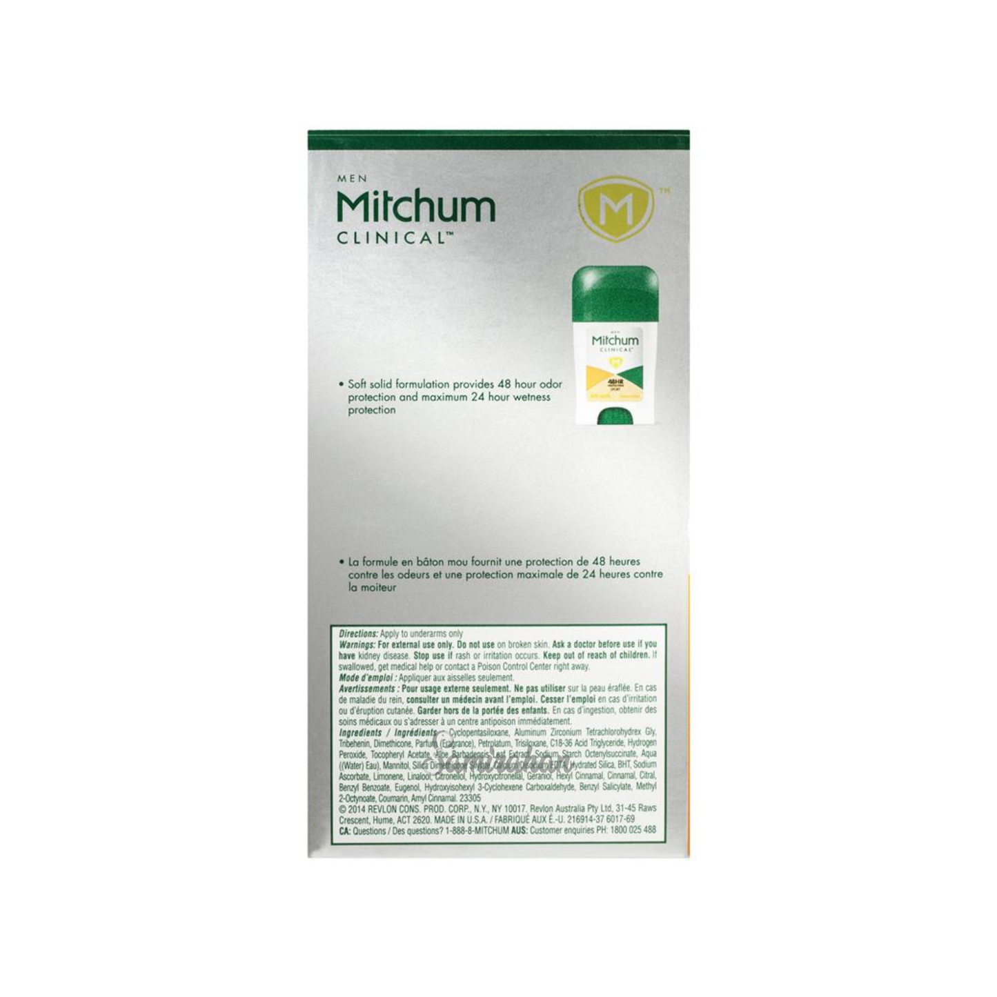 Mitchum For Men Clinical Soft Solid Deodorant Sport provides reliable protection from sweat & odor, keeping you dry & comfortable. Best imported foreign authentic genuine real original Australian American USA premium brand quality luxury men's male bf boyfriend husband gift idea price in Dhaka Chittagong Bangladesh.