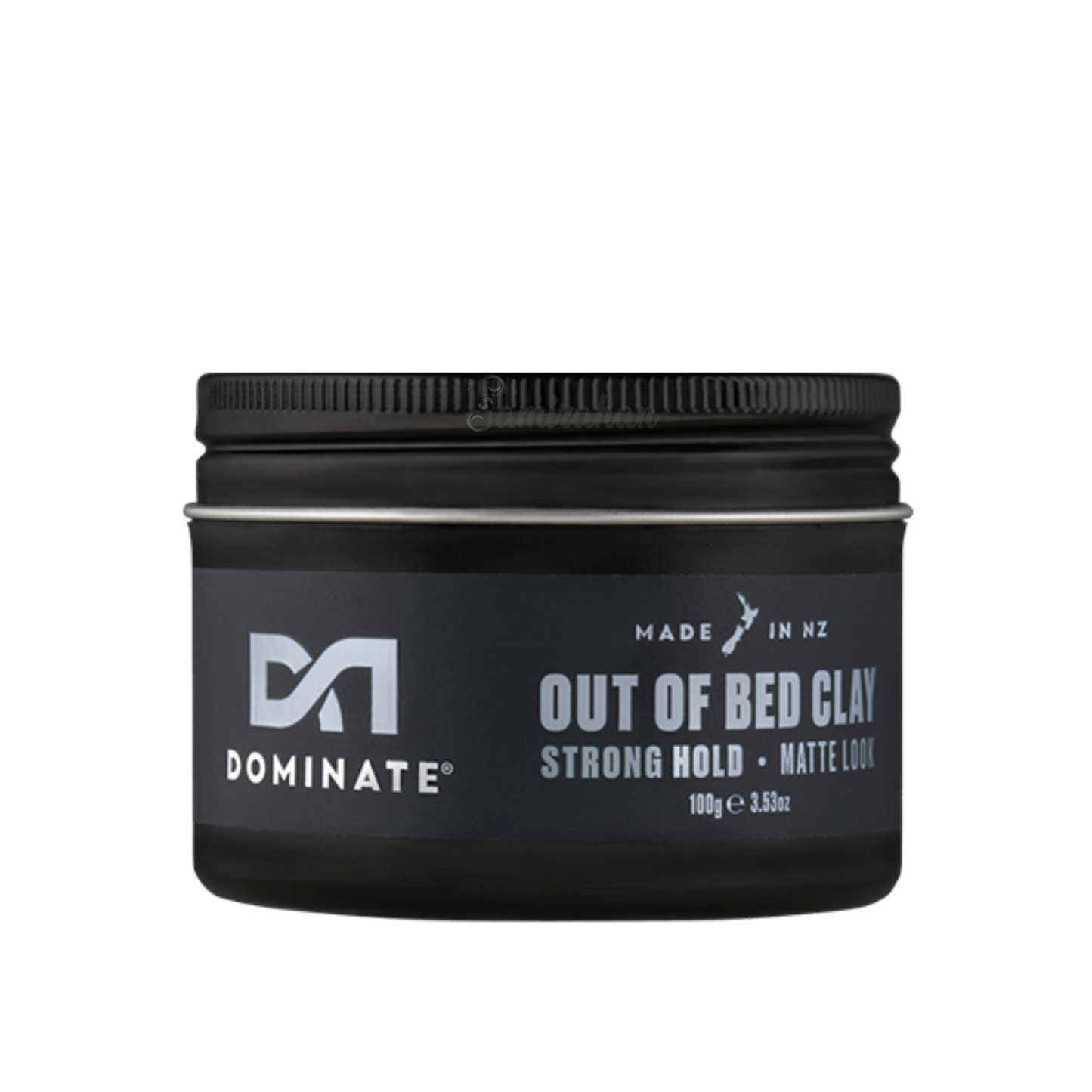Dominate Out of Bed Clay Strong Hold Matte Look barber inspire men hair style natural oils long lasting Best safe gel authentic import Australia low price in bd