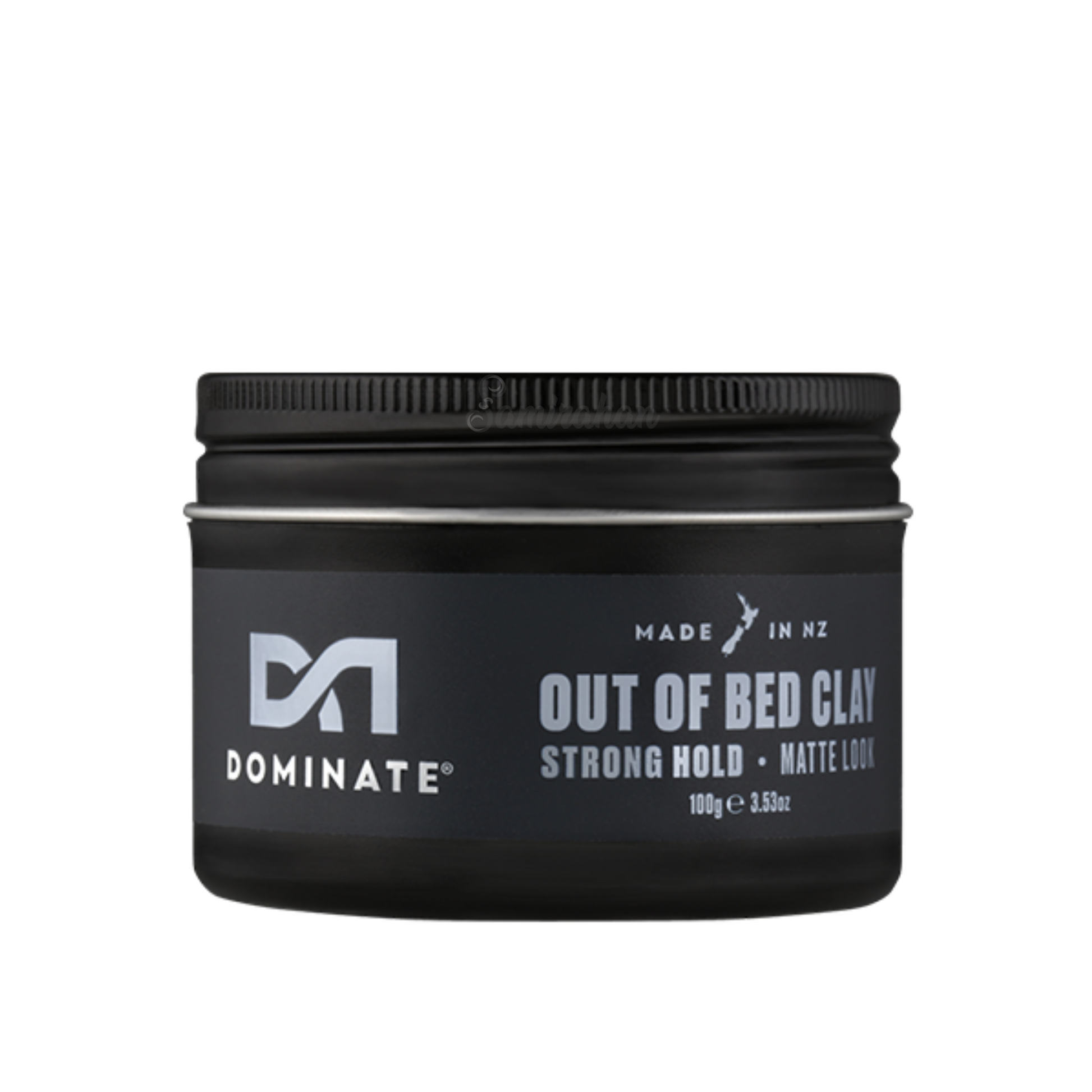 Dominate Out of Bed Clay Strong Hold Matte Look barber inspire men hair style natural oils long lasting Best safe gel authentic import Australia low price in bd