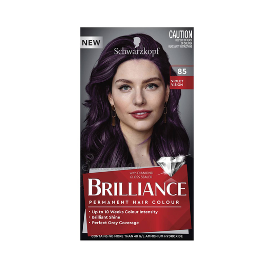 Schwarzkopf Brilliance Permanent Hair Colour shine healthy stronger Romantic Brown grey 10 weeks Best safe authentic imported Australian premium low price in bd