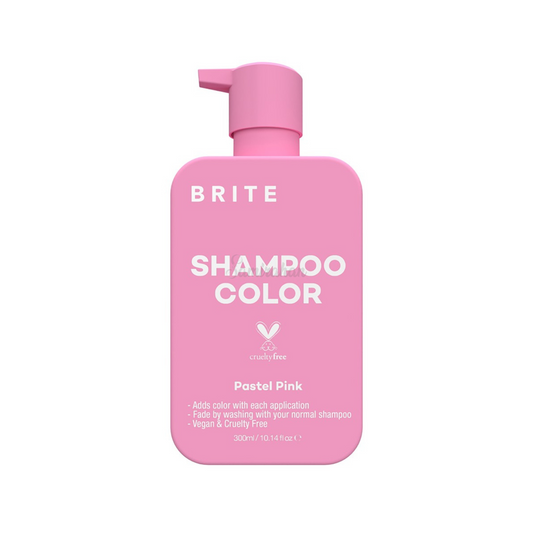 Brite Shampoo Color Pastel Pink gradual pigment-depositing gentle sweet moisturising grey haircare soft highlight washing Best Australia import low price in bd