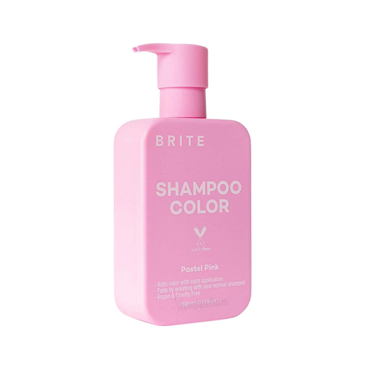 Brite Shampoo Color Pastel Pink gradual pigment-depositing gentle sweet moisturising grey haircare soft highlight washing Best Australia import low price in bd