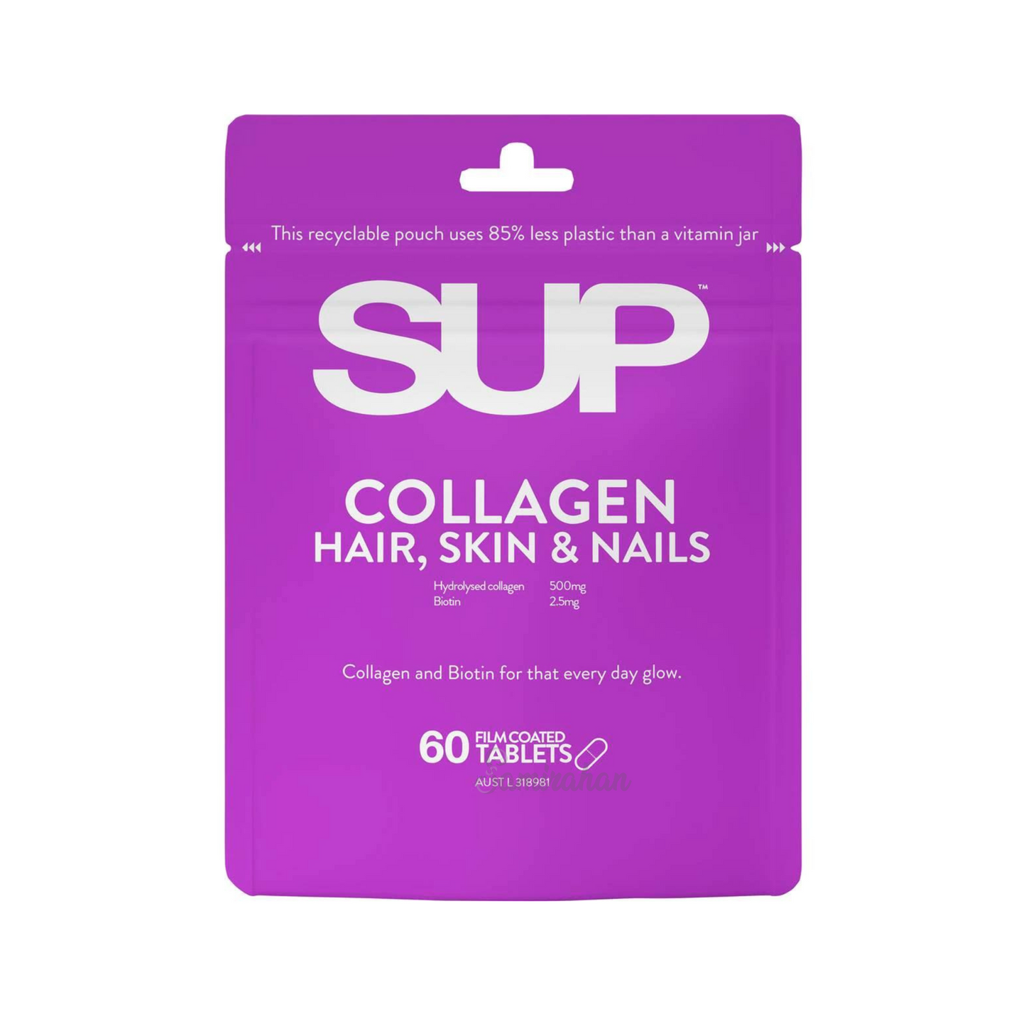 SUP Collagen Hair Skin & Nails (Australia) 60 Tablets Pre-Order Only