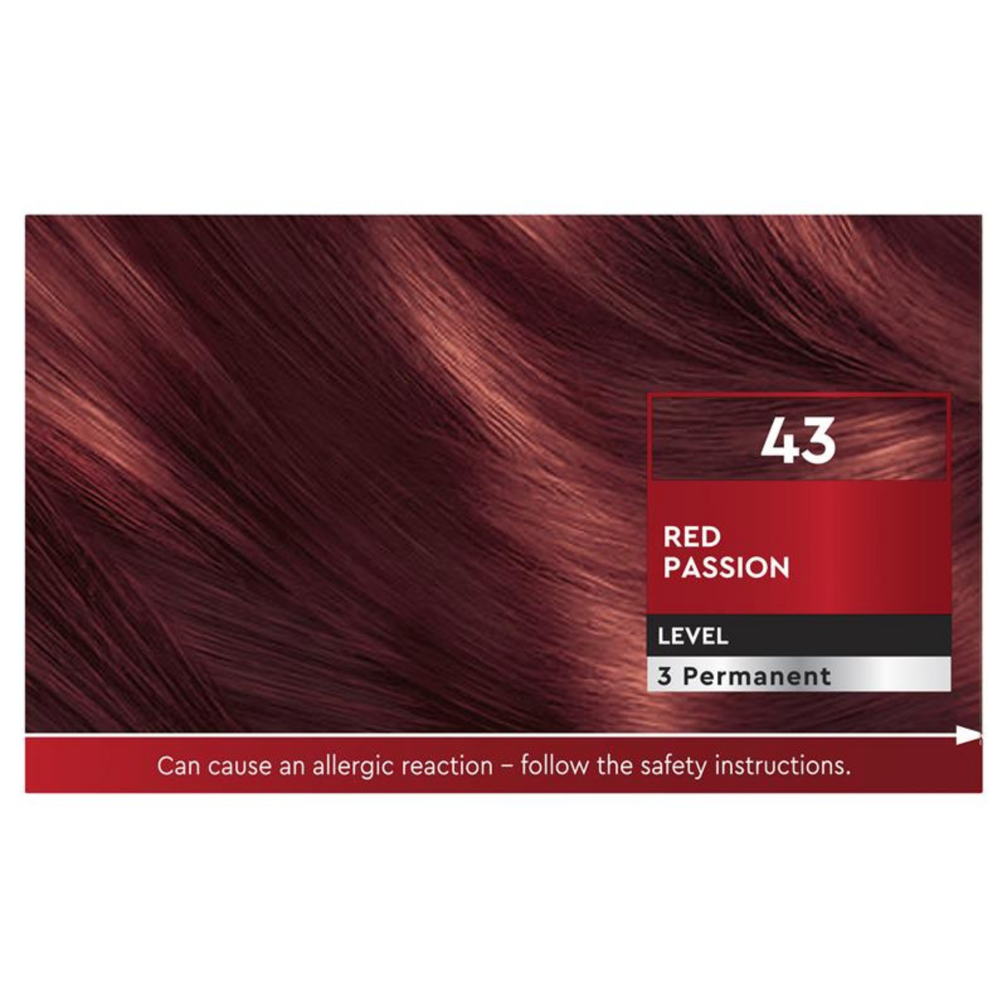 Schwarzkopf Brilliance Permanent Hair Colour 43 Red Passion (Australia) 1 Kit