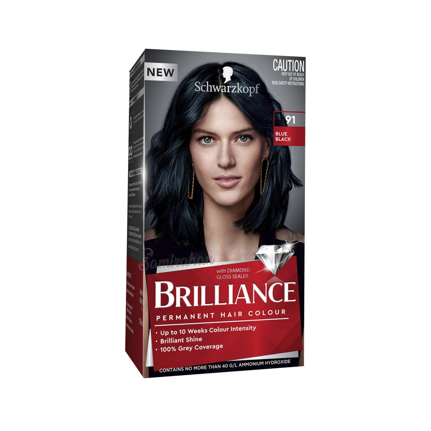 Schwarzkopf Brilliance Permanent Hair Colour shine healthy stronger Romantic Brown grey 10 weeks Best safe authentic imported Australian premium low price in bd