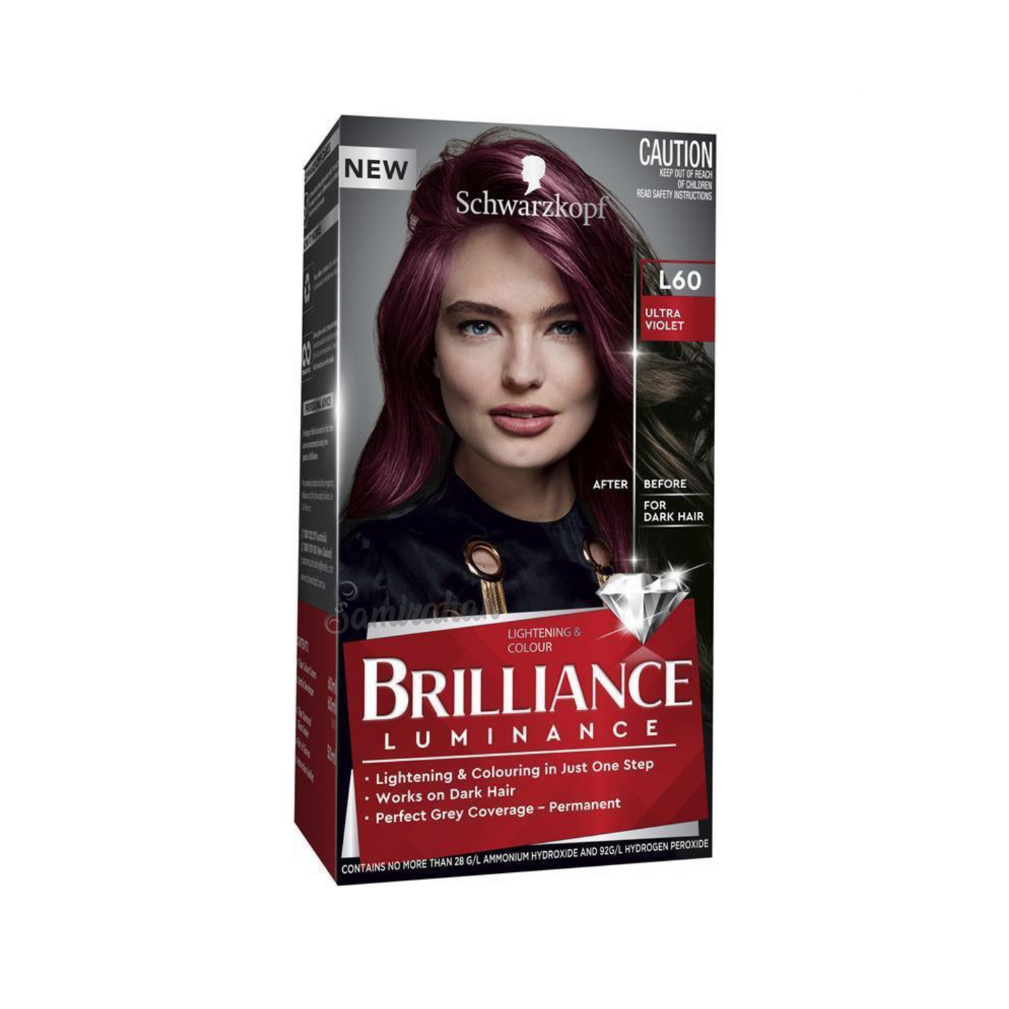 Schwarzkopf Brilliance Permanent Hair Colour shine healthy stronger Romantic Brown grey 10 weeks Best safe authentic imported Australian premium low price in bd