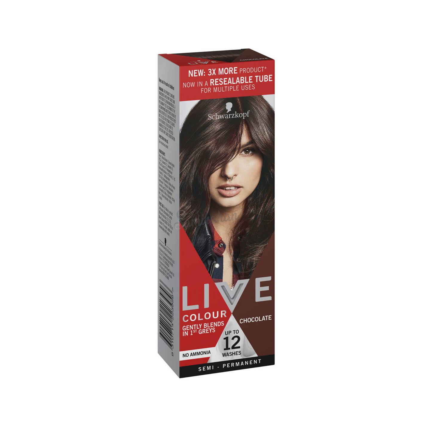 Schwarzkopf Live Colour Semi-Permanent Hair Chocolate shine healthy stronger Romantic Brown Best safe authentic imported an Australian premium low price in bd