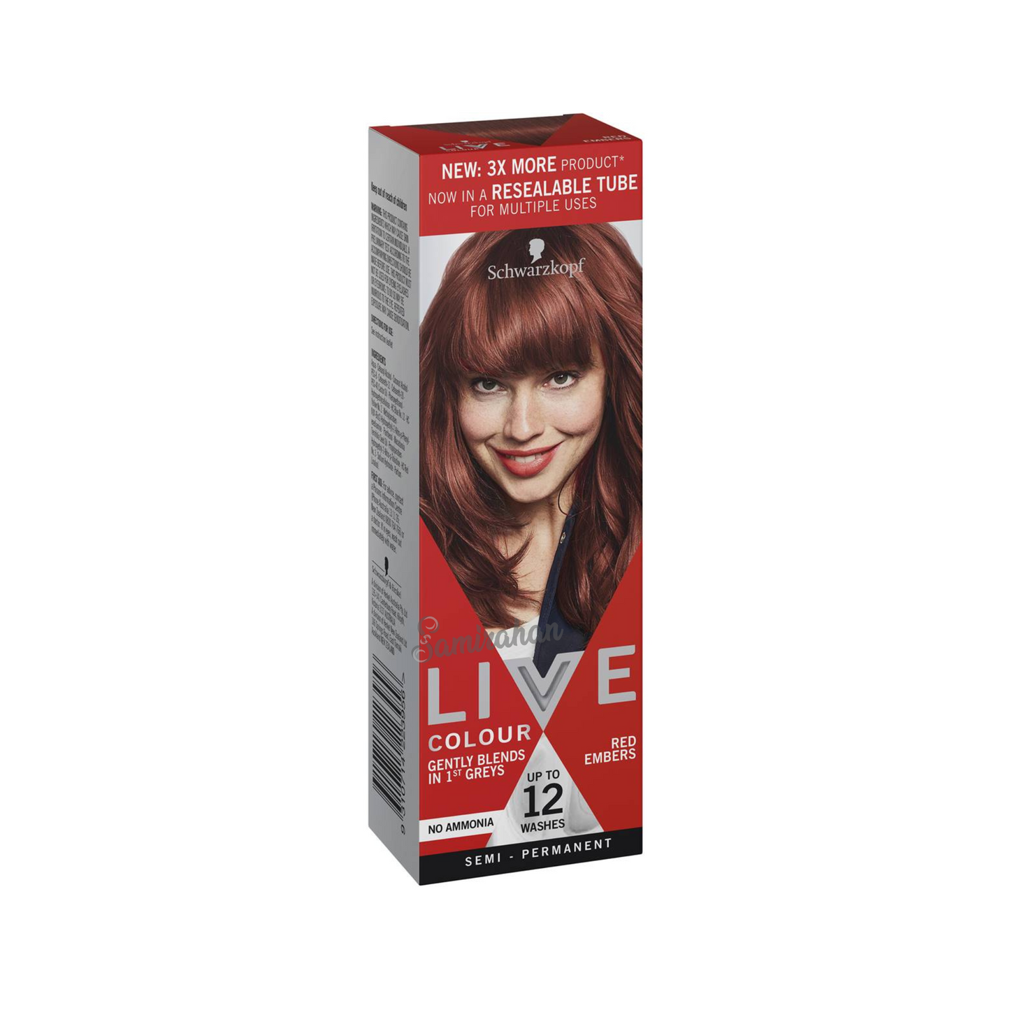 Schwarzkopf Live Colour Semi-Permanent Hair red Rich Burgundy shine healthy stronger Romantic Brown Best safe authentic import Australia premium low price in bd