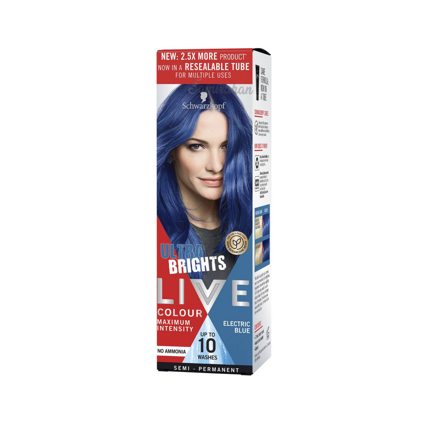 Schwarzkopf Live Colour Ultra Brights hair shine healthy stronger side effect Romantic Brown grey Best safe authentic import Australia premium low price in bd