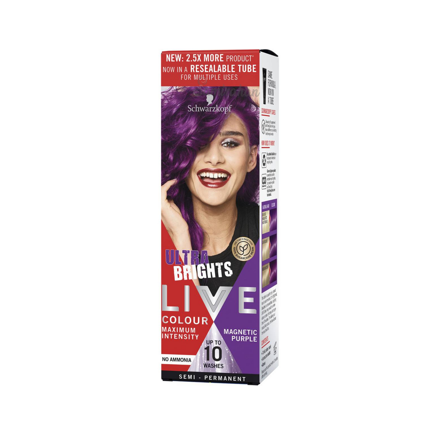 Schwarzkopf Live Colour Ultra Brights hair shine healthy stronger side effect Romantic Brown grey Best safe authentic imported Australia premium low price in bd