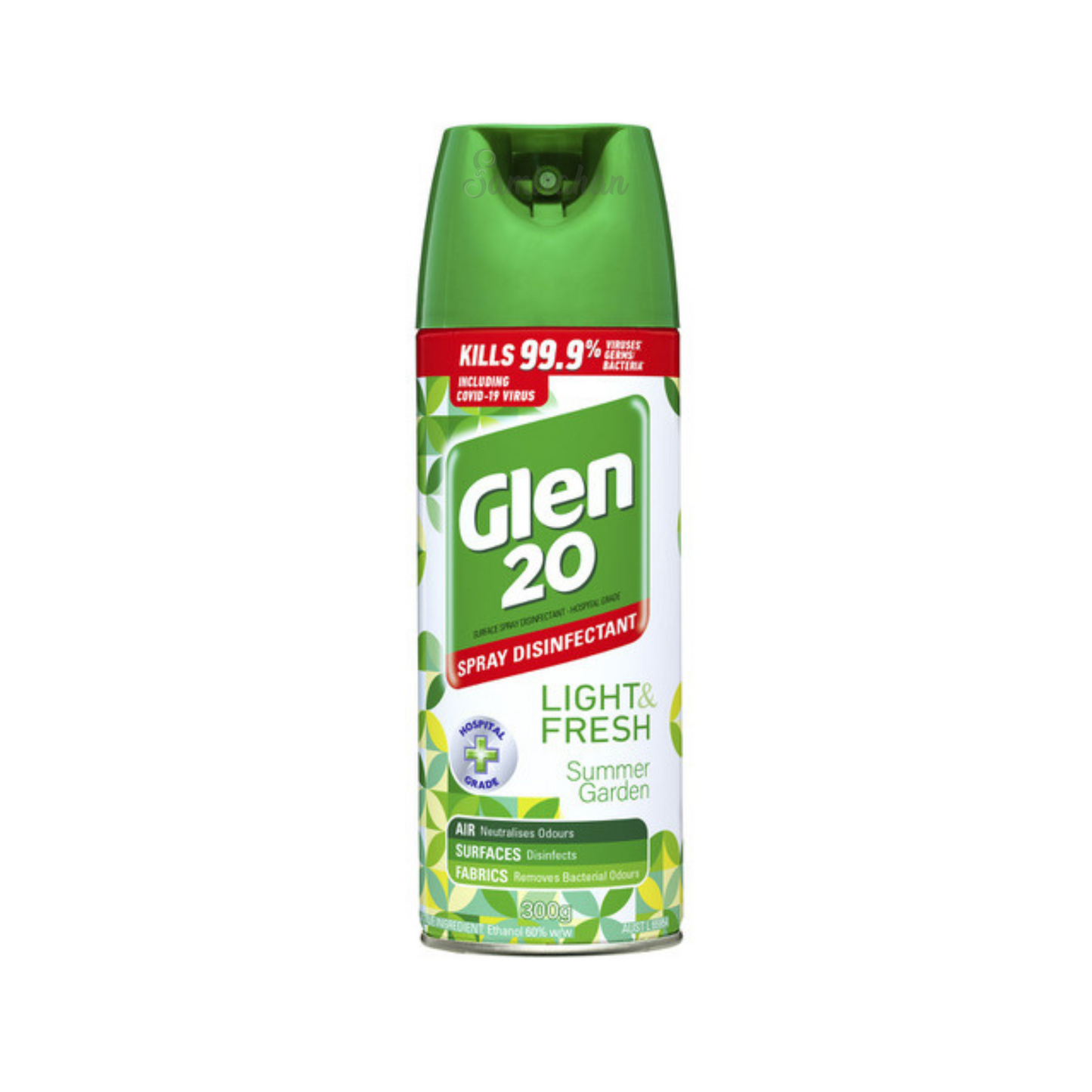 Glen 20 Spray Summer Garden is a fast, easy to use & effective surface spray disinfectant that kills 99.9% of germs / bacteria* & viruses^ including Covid-19. It kills the source of mould allergens & controls the growth of mould & mildew on hard surface. It eliminates odour without heavy perfume & eliminates dampness. Best air freshener disinfectant in Dhaka Bangladesh.