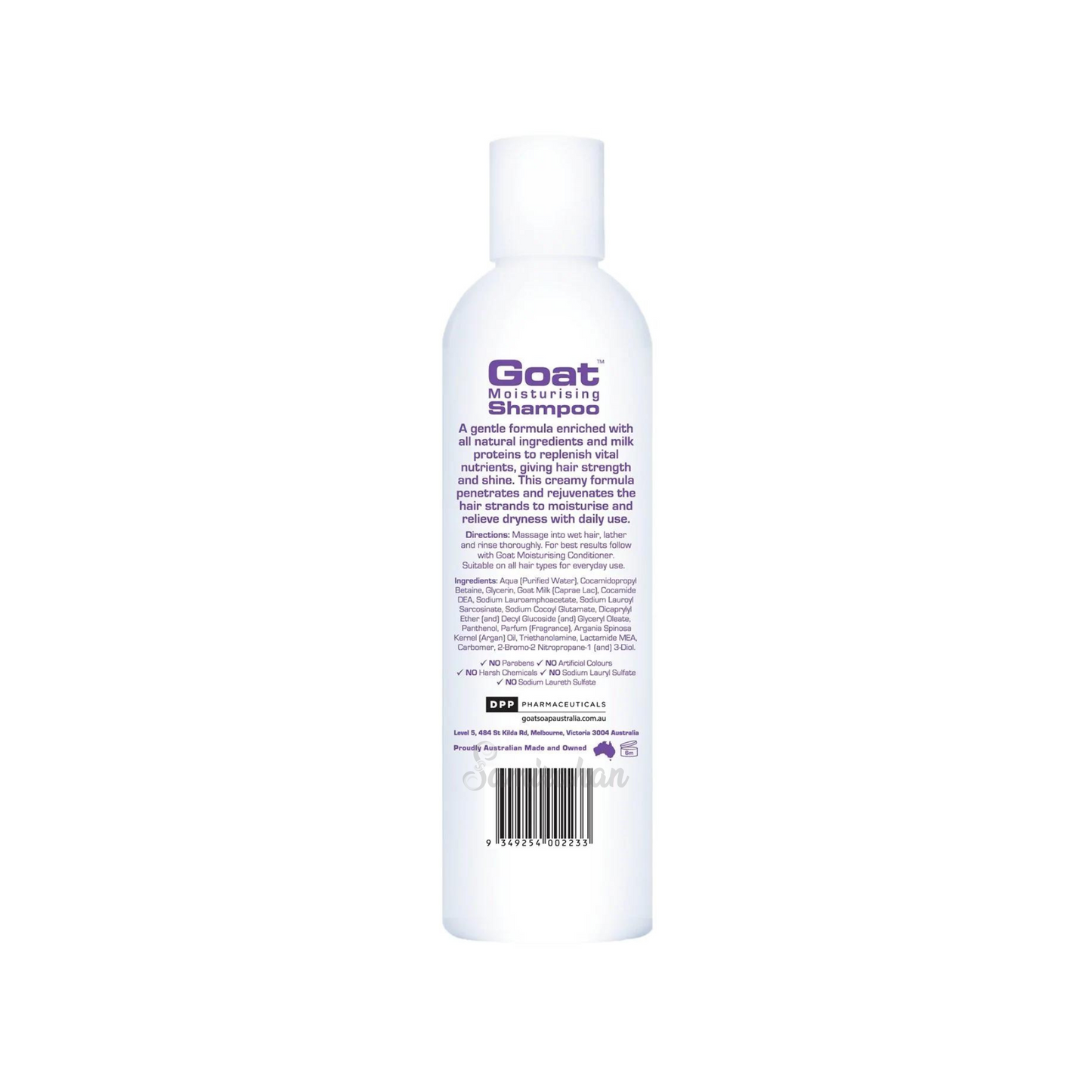 Goat Milk Moisturising Shampoo With Argan Oil revitalizes your hair & scalp leaving it soft, silky & shiny without harsh chemicals. Made with pure Australian Goat Milk. Best imported foreign Australian Aussie genuine authentic premium quality real skincare beauty skin care price in Dhaka Chittagong Bangladesh.