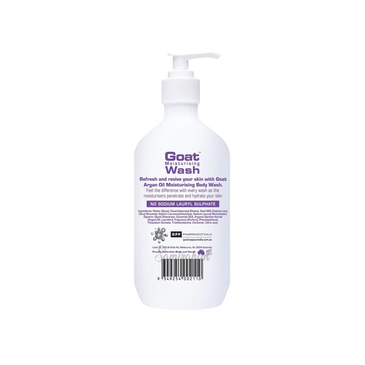Goat Milk Moisturising Body Wash Argan Oil cleanser gentle refreshes revives Best imported Australia genuine authentic premium skincare beauty low price in bd