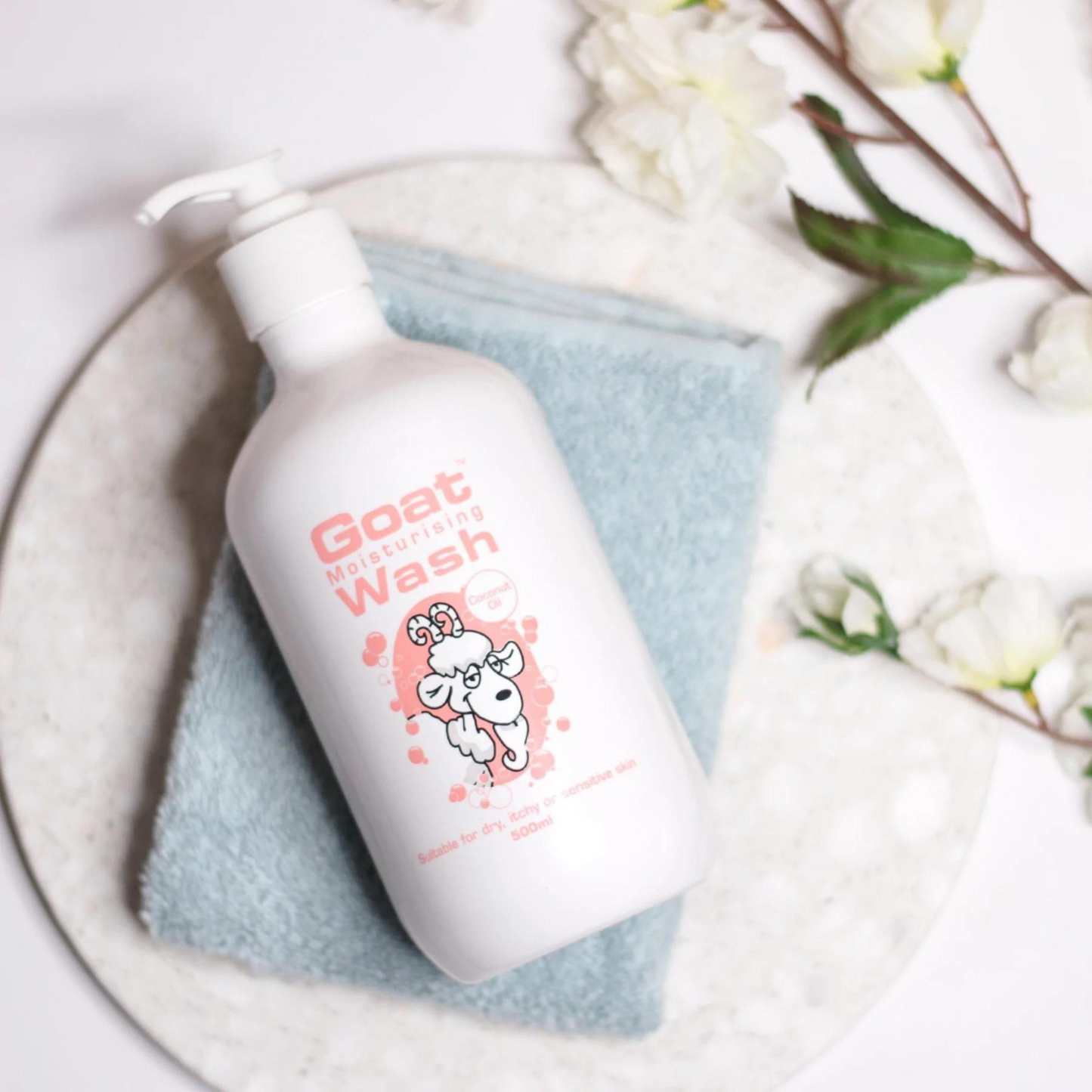 Goat Milk Moisturising Body Wash Coconut Oil cleanser gentle refreshe revives Best imported Australia genuine authentic premium skincare beauty low price in bd