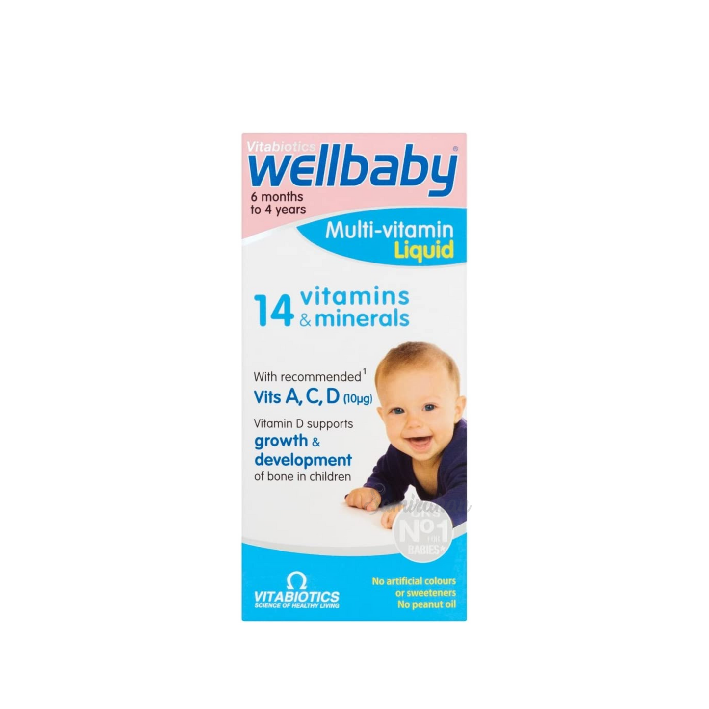 Wellbaby multivitamin Liquid vitamins minerals support growth development babies young children Swiss delicious little Best infant organic UK cheap price in bd