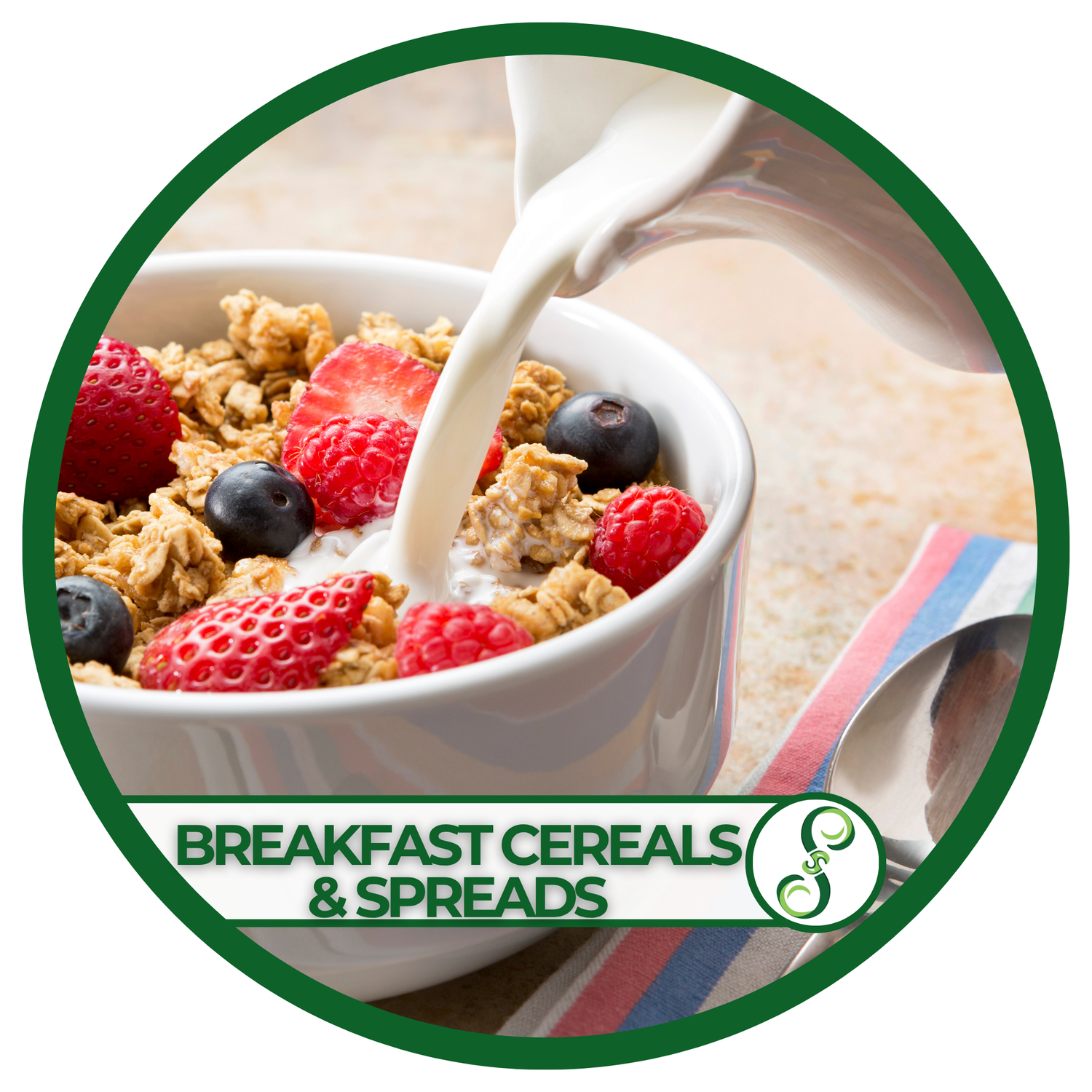 Breakfast Cereal & Spreads