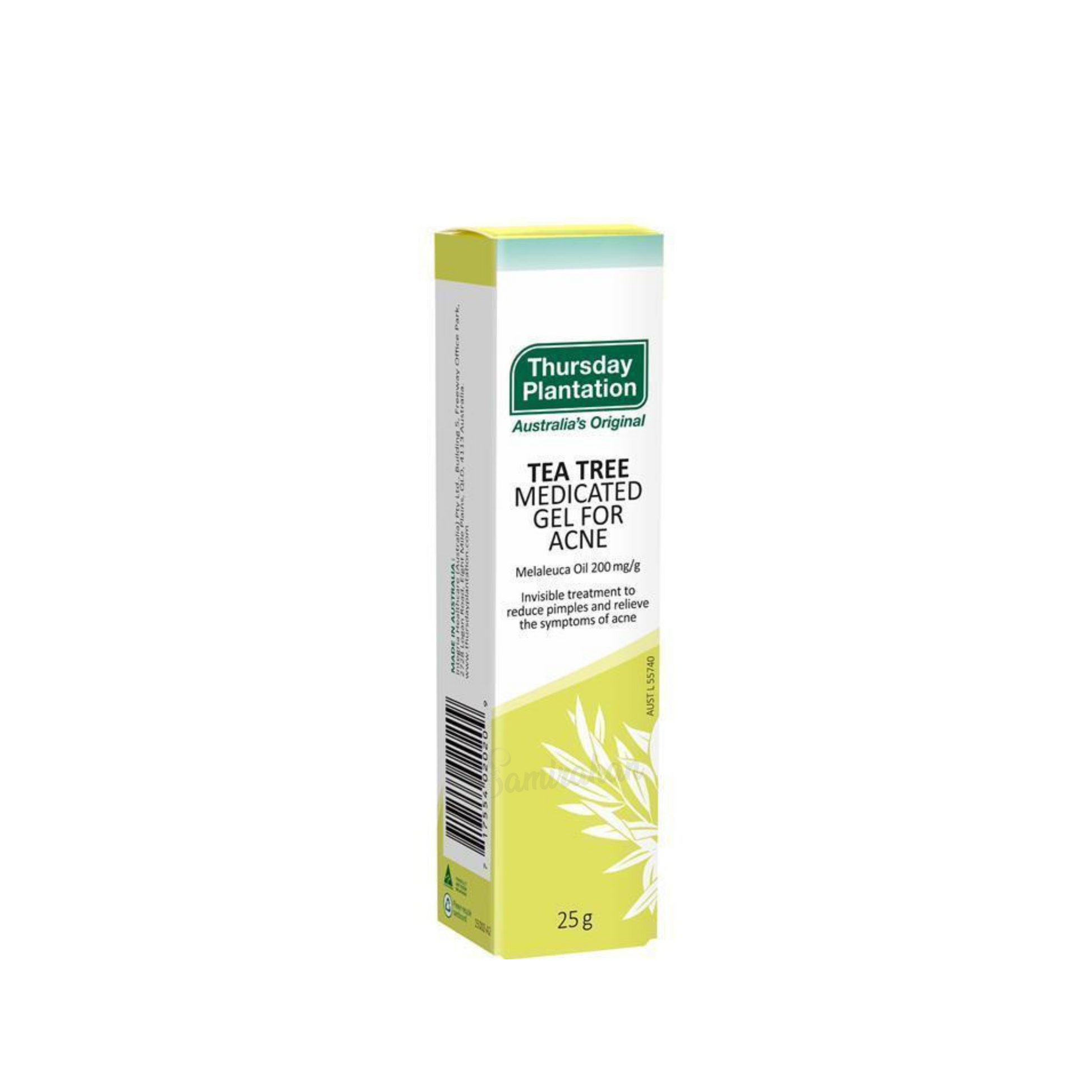 A photo of Thursday Plantation Tea Tree Medicated Gel for Acne which is a highly effective skincare gel treatment that penetrates deep into skin & helps dry out acne & pimples, reducing blackheads. Contains 100% pure Australian Tee Tea Oil which is a natural antibacterial ingredient. Best acne & pimple treatment in Dhaka, Bangladesh.