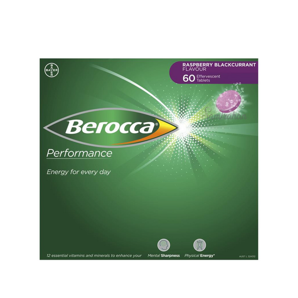 Berocca Raspberry Berocca Energy Vitamin B & C Effervescent Multivitamin Drink Raspberry ...