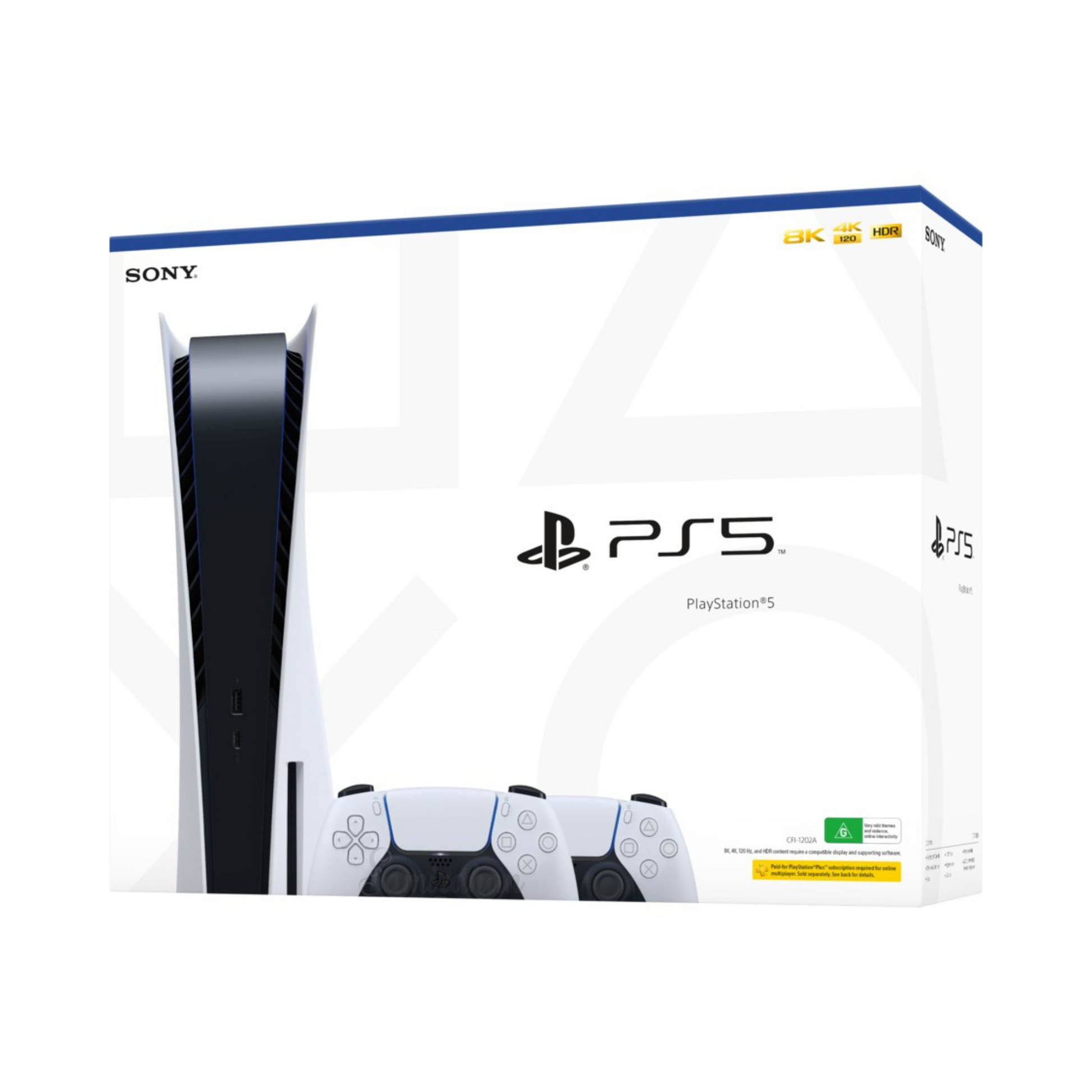 PlayStation 5 Console Analog / Disc Version with Two Wireless Controllers Bundle lets you witness near instant loading times with an ultra-high speed SSD. Experience deeper immersion with support for haptic feedback, adaptive triggers, 120Hz fps, 4K, HDR, 3D Audio & an all-new generation of PS games. Best PS5 price deal in Dhaka, Bangladesh.