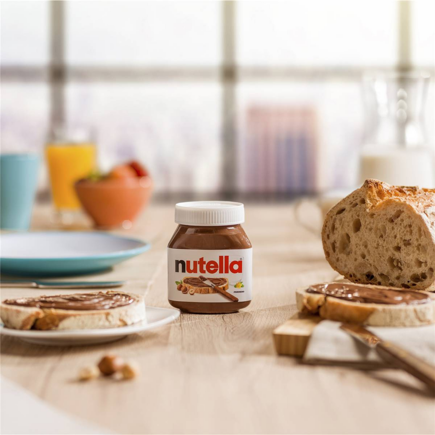 Nutella Hazelnut Chocolate Spread is a loved brand. Its unbeatable taste & pleasurable experience are guaranteed by a unique recipe of 7 selected ingredients. Enjoy your breakfast with its great taste. No colour, preservatives or hydrogenated fats. Halal certified. Vegetarian suitable. Best cocoa in Dhaka Bangladesh.