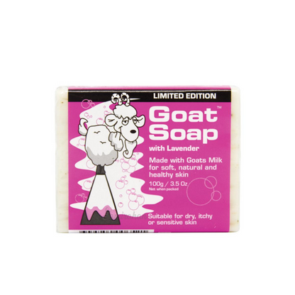 Goat Milk Soap contains calming, aromatic Australian lavender oil & flowers. It gently cleans & exfoliates. Suitable for dry, itchy, sensitive eczema-prone skin. Best imported foreign Aussie genuine authentic premium real quality skincare beauty luxury bath soap price in Dhaka Chittagong Sylhet Bangladesh.