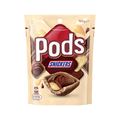 Pods Snickers Chocolate Snack are the perfect treat or chocolate snack. It contains delicious caramel cradled in a crispy baked wafer, Halal certified. Best imported foreign genuine authentic real Australian Aussie premium quality snack chocolates choco cocoa candy sweets cheap price in Dhaka Bangladesh.