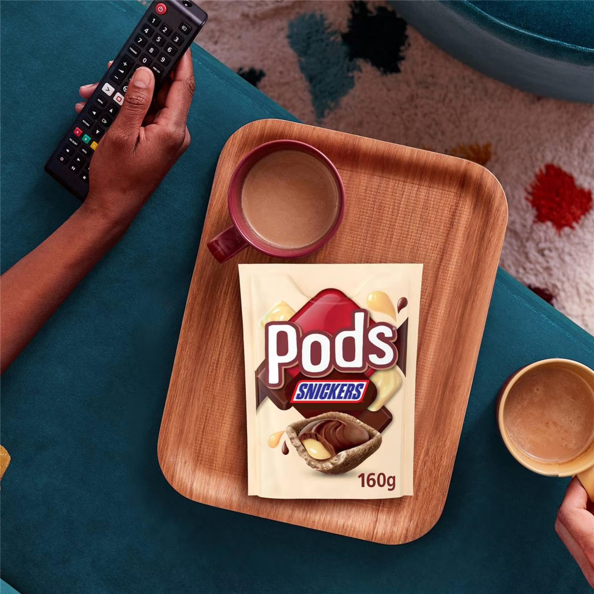 Pods Snickers Chocolate Snack Share Party Bag Australia 160g Pods Snickers Chocolate Snack Share Party Bag Australia 160g