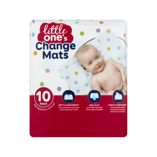 Little One's Change Mats are lightweight, convenient & perfect for changing nappy at home or on-the-go. Made with a soft and absorbent top layer & non-slip, leak proof backing, it ensures a quick, easy & confident clean every time. Best portable mat for changing baby diapers nappies without mess in Dhaka Bangladesh.