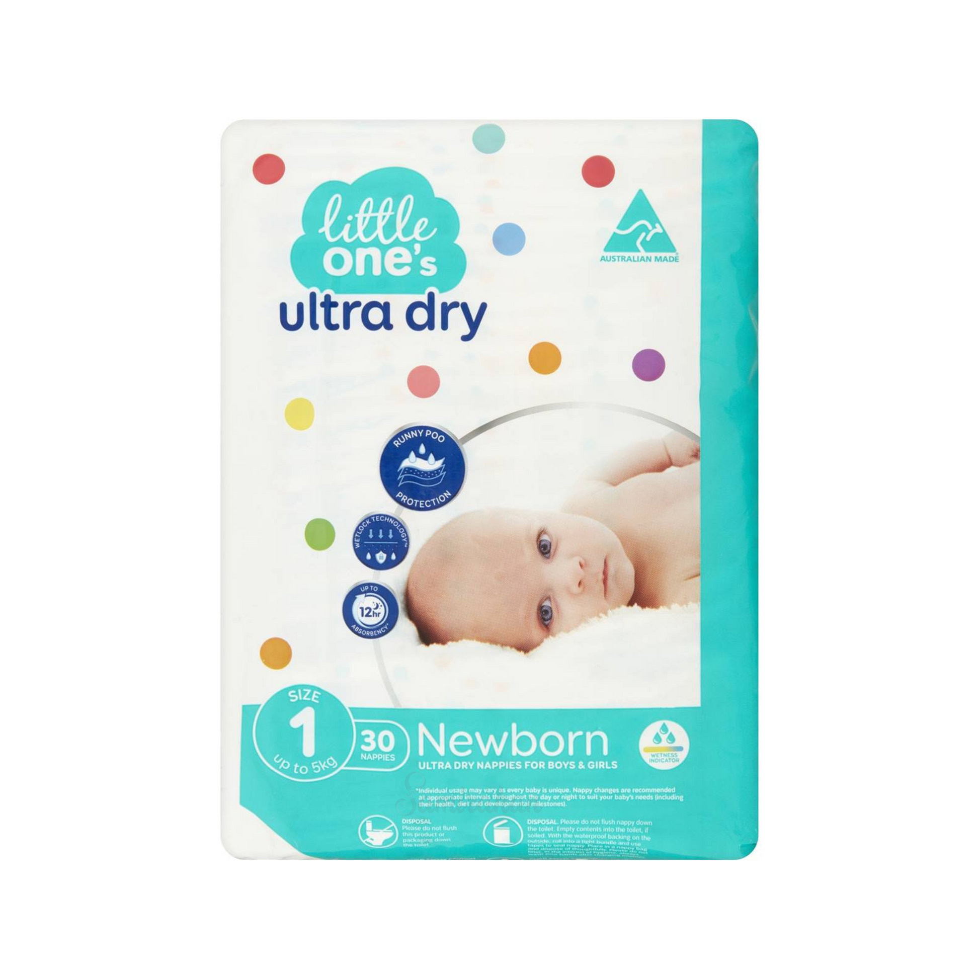 Little ones newborn store nappies