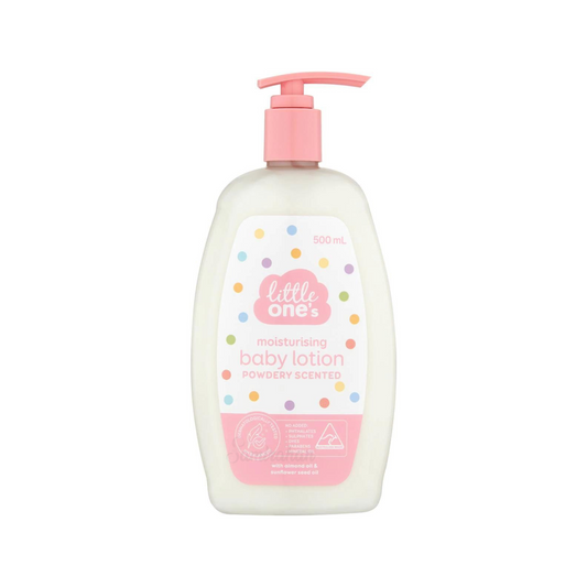 Little One's Moisturising Baby Lotion is made with Australian almond oil & sunflower seed oil. It does not contain harmful chemicals such as phthalates, parabens or dyes. Dermatologically tested & pH balanced to keep your baby's skin moisturized & soft all day. Best foreign safe baby body lotion in Dhaka Bangladesh.