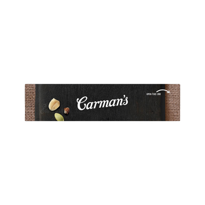 Carman's Almond Hazelnut Vanilla Nut Bars is a healthy snack that give you the best of nature – crunchy roasted peanuts, Australian almonds & buttery hazelnuts, a hint of cinnamon & golden honey. Halal certified. Fruit & gluten free. Best genuine foreign imported snack food healthy nutrition bar in Dhaka Bangladesh.