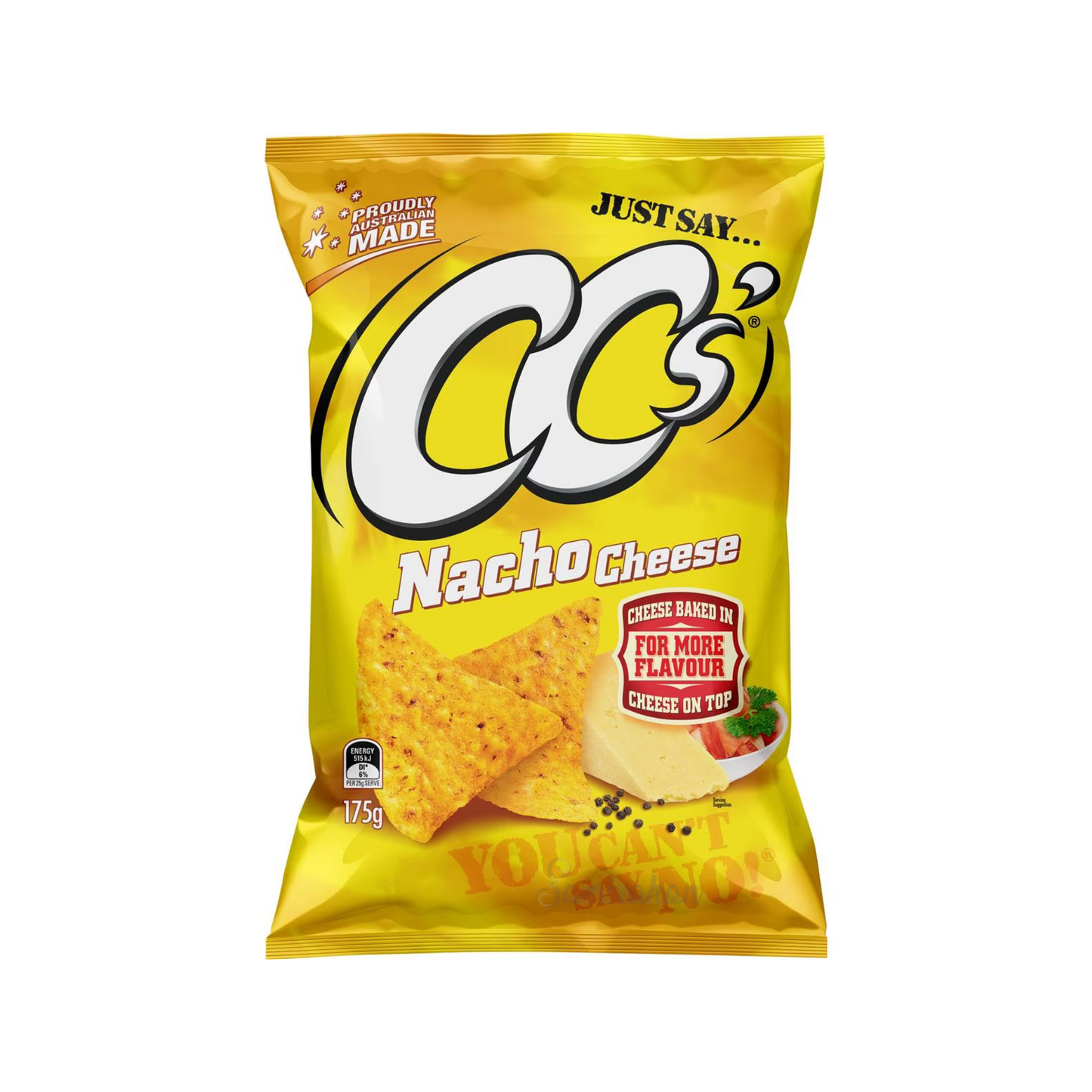 CC's Corn Chips Tasty Cheese are Australia's original corn chip - made with real Aussie ground corn & topped with a very moreish cheesy nacho seasoning. Real cheese baked in. A healthy alternative to snacks. Halal suitable. Gluten free. Best genuine foreign Aussie delicious healthy snacks nachos in Dhaka Bangladesh.