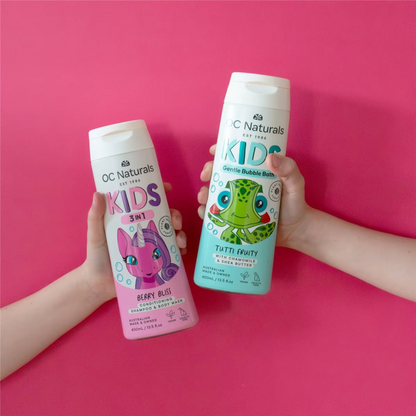 Organic Care Naturals Kids 3 in 1 Shampoo & Body Wash Berry Bliss has plant derived ingredients. Enriched with Vitamin E & B5, it contains no chemicals that harm your child's sensitive skin. Leaves skin soft & smooth. Best foreign kid's children body wash bathing genuine Australian imported price in Dhaka Bangladesh.
