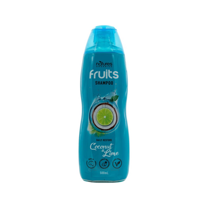 Natures Organics Fruits Shampoo Coconut Lime contains plant-derived conditioning ingredients to help restore moisture to your hair with a Coconut & Lime fresh fruity fragrance. Vegan suitable. Best foreign genuine Australian Aussie imported real original premium shampoo safe hair-fall healthy price in Dhaka Bangladesh.