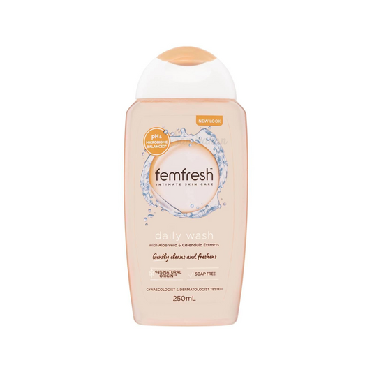 Femfresh Soap Free Daily Wash gently cleans the skin in your intimate area & leaves you feeling fresh & confident. It is soap free. Suitable for use during period. Gynaecologist & dermatologist tested. Best genuine real foreign imported Australian Aussie premium brand feminine care hygiene price in Dhaka Bangladesh.