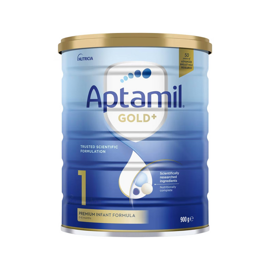 Aptamil Gold+ 1 Baby Infant Formula From Birth To 6 Months is a nutritionally complete premium baby milk formula, suitable for infants from birth to 6 months. Halal & vegetarian suitable. Best genuine real authentic Australian New Zealand cow quality safe healthy feeding food powder cheap price in Dhaka Bangladesh.