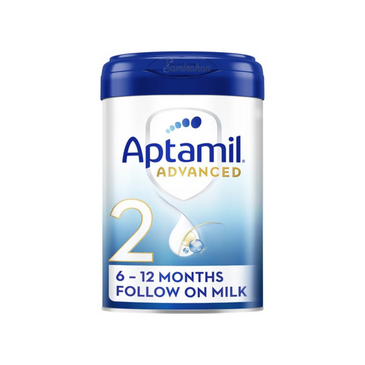 Aptamil Advanced 2 Follow On Baby Milk Formula Powder 6-12 Months is a nutritionally complete premium baby milk formula, suitable for infants. Halal & vegetarian suitable. Best genuine real authentic original imported foreign UK EU cow quality safe healthy premium feeding food powder cheap price in Dhaka Bangladesh.