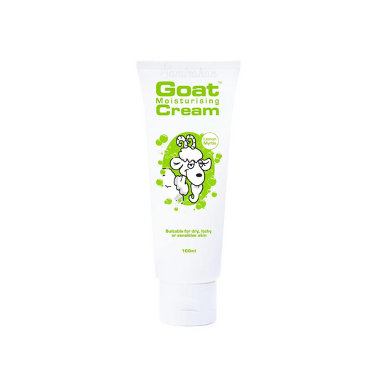 Goat Milk Moisturising Cream is an exotic & fragrant cream containing Lemon Myrtle, Goat's Milk & Vitamin E that nourishes, smoothens & revitalizes your skin. Best imported foreign Australian Aussie genuine authentic premium quality real skincare beauty skin care cheap price in Dhaka Chittagong Sylhet Bangladesh.