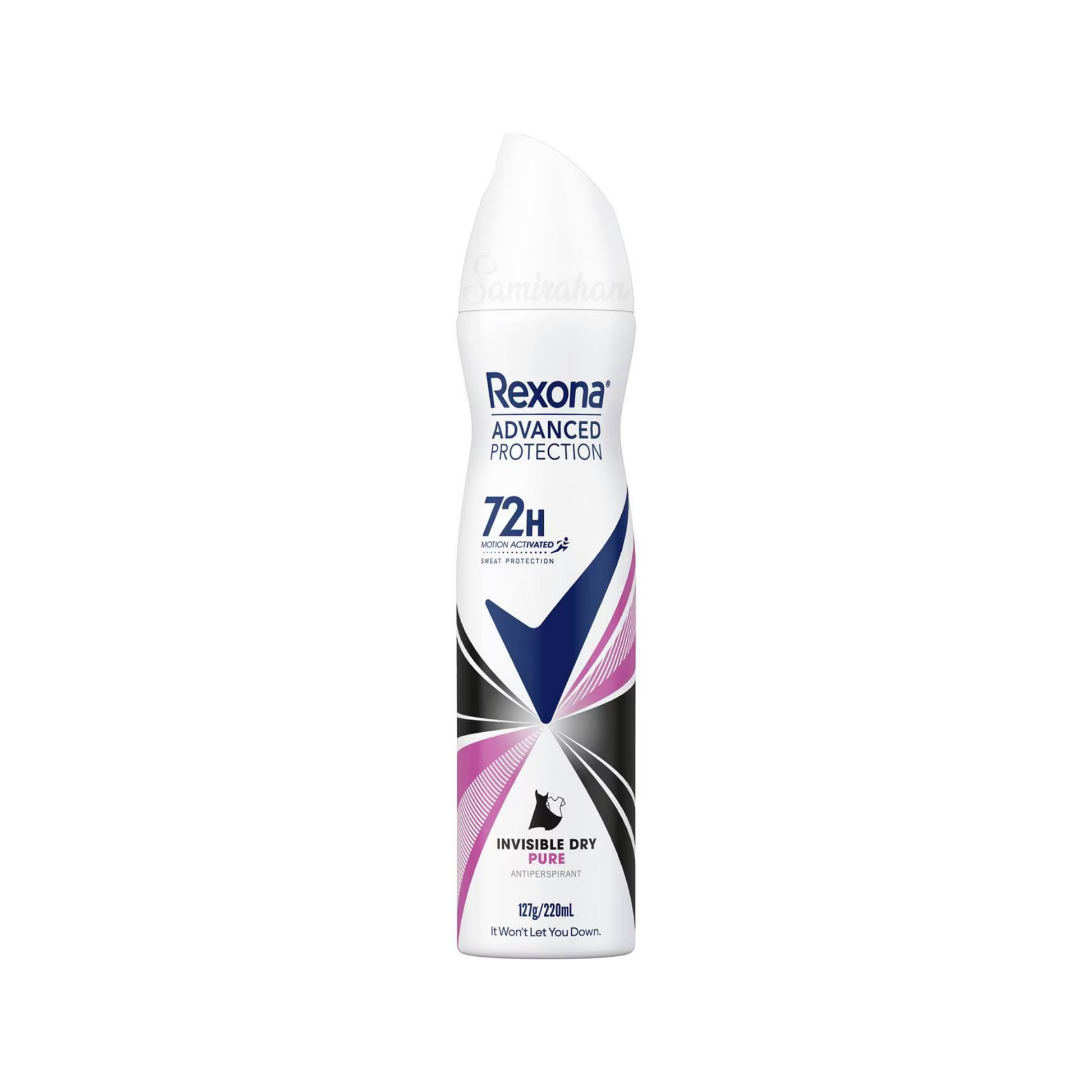 Rexona Advanced Protection Deodorant Women Invisible Dry aerosol provides 72 hours of nonstop sweat & odour protection – giving you the confidence to start moving & take on the day. Best imported foreign Australian authentic original genuine real premium quality luxury brand cheap fragrance price in Dhaka Bangladesh.