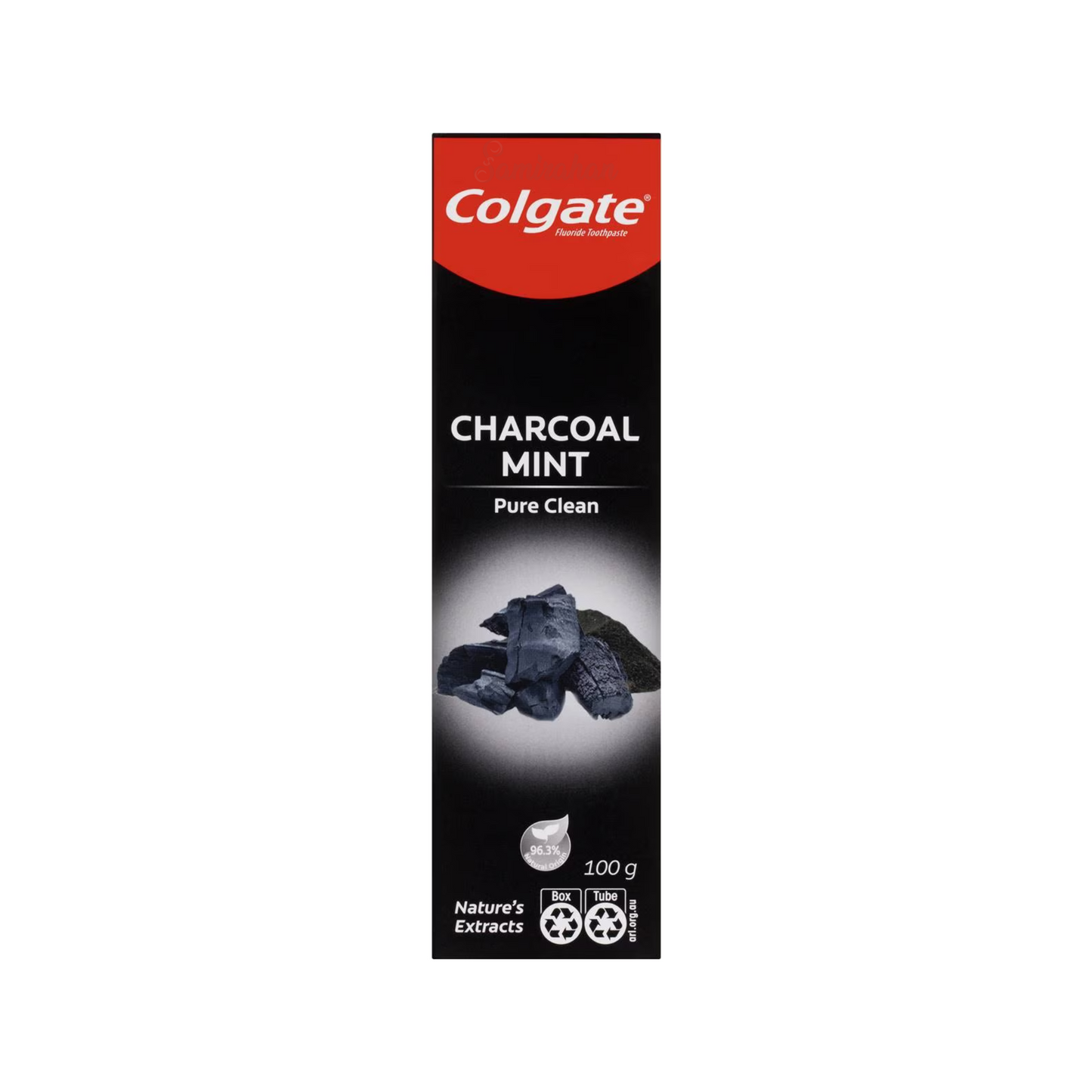 Colgate Nature's Extracts Charcoal Mint Toothpaste provides a gentle clean for healthy teeth & gums. Contains charcoal extract & natural mint oil. Freshens breath. Sugar Gluten free. Vegan. Best genuine authentic imported foreign Australian premium real quality dental health toothpaste cheap price in Dhaka Bangladesh.
