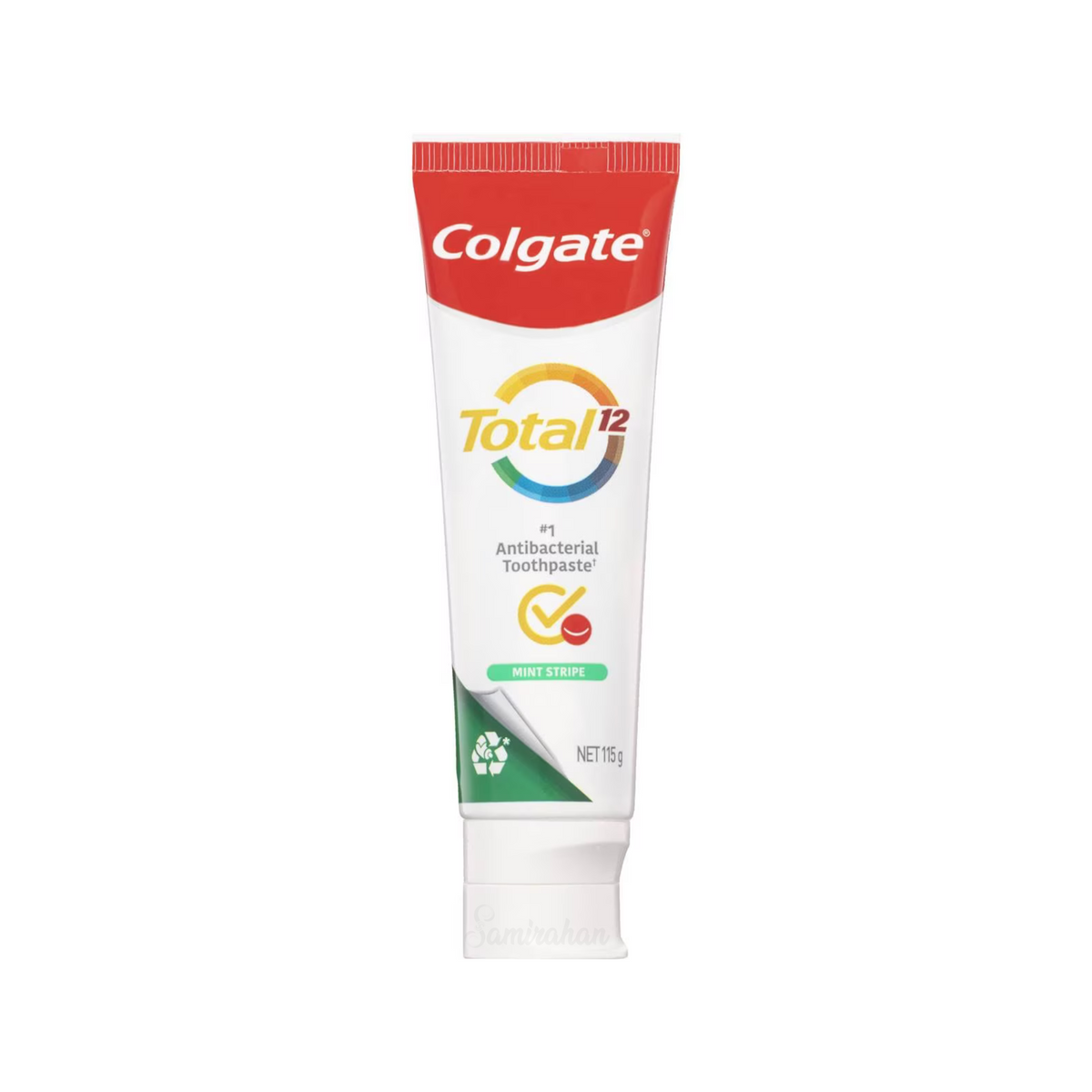 Open Colgate Colgate Total Mint Stripe Gel Antibacterial Toothpaste 115g – Samirahan BD