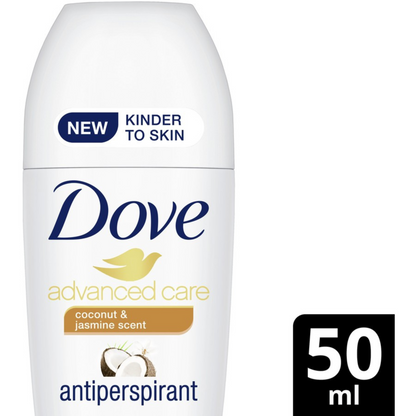 Dove Advanced Care Antiperspirant Roll-On Coconut is a deodorant that cares for your underarms for 48 hours. Best imported foreign Australian Aussie American genuine authentic original premium quality real hygiene skincare beauty skin care personal healthy underarms price in Dhaka Chittagong Sylhet Barisal Bangladesh.