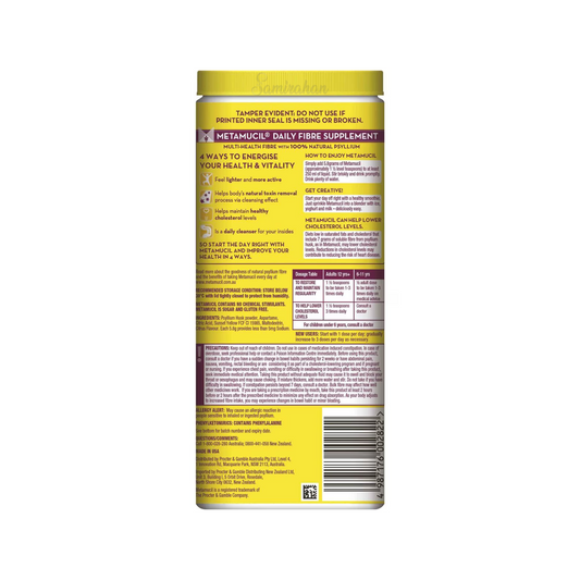 Metamucil Daily Fibre Supplement Lemon Lime Smooth drink healthy natural digestive constipation Best dietary isobgul Premium import authentic low price in BD