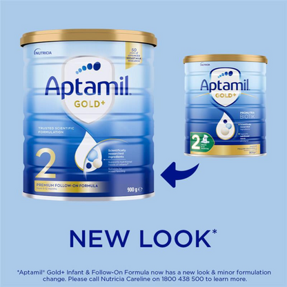 Aptamil Gold+ 2 Baby Follow-On Formula From 6 to 12 Months is a nutritionally complete premium baby milk formula, suitable for infants. Halal & vegetarian suitable. Best genuine real authentic premium Australian New Zealand cow quality safe healthy feeding food powder cheap price in Dhaka Sylhet Chittagong Bangladesh.